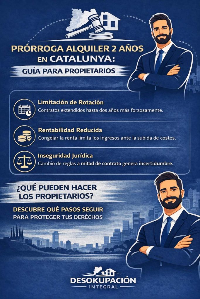 prórroga alquiler Catalunya 2 años